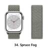 Nylon Strap For Apple Watch 10 Bands 46mm 44mm 40mm 45mm 41mm 49mm 42mm 38mm Bracelet Correa iwatch Series 8 se 7 6 3 9 11 40 mm
