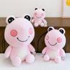 New Couple Frog Doll Children Plush Toys Internet Celebrities Soft Cute Doll Sleeping Frog Doll