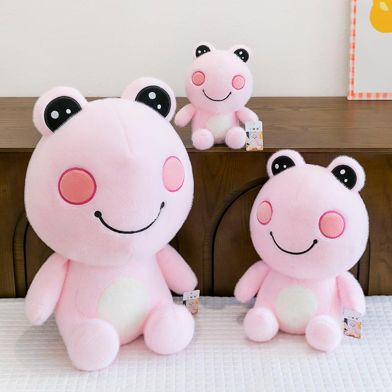 New Couple Frog Doll Children Plush Toys Internet Celebrities Soft Cute Doll Sleeping Frog Doll