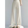 2026 Women's Thermal Knit Casual High-Waisted Trousers