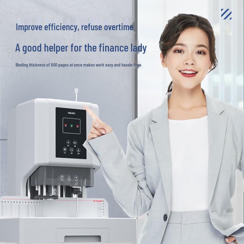 Deli 60mm Automatic Thermal Binding Machine