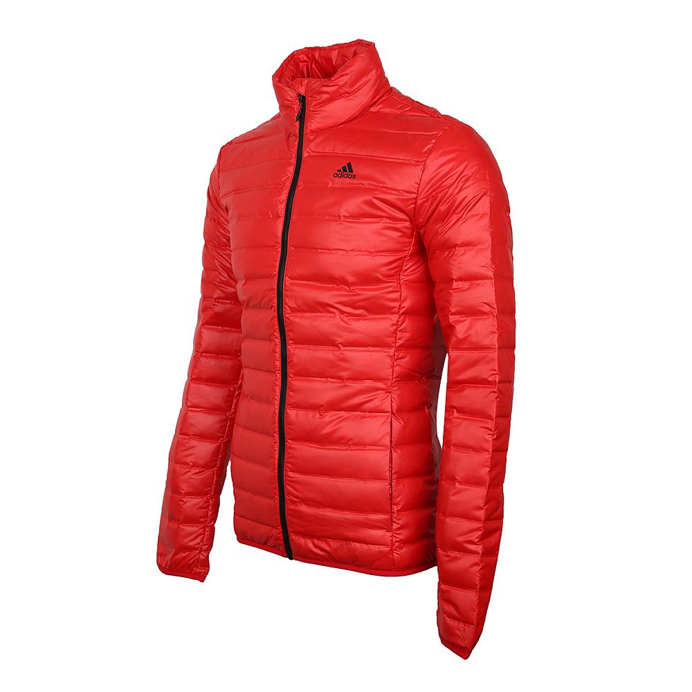 Adidas Warm Casual Zip Collar Long Sleeve Down Jacket Men Jackets Red BS1585
