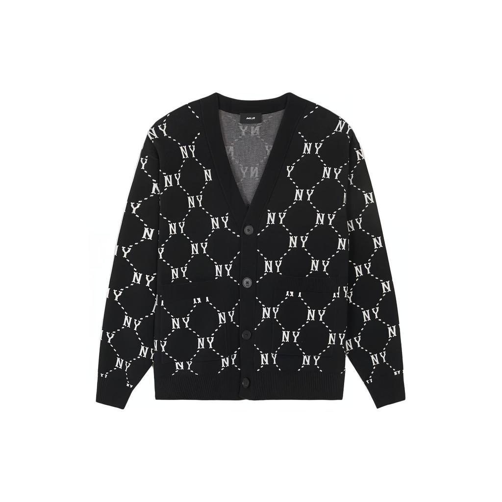 New MLB Knitwear Unisex Black 3AKCM0241-50BKS