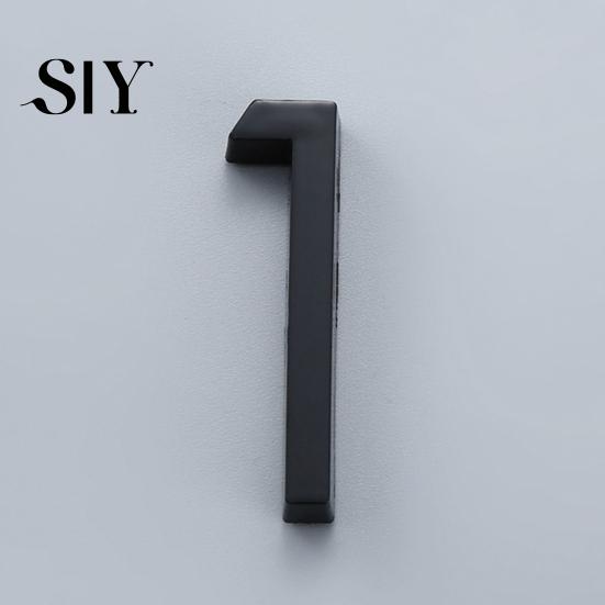 Weather-resistant House Numbers Modern 3D Heavy Duty Rust-proof Simple Installation Number with Shadows Address for Outside Home Front Door