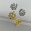 Westwood Hollow Trendy Letter Saturn Earrings Women Gift Fashionable
