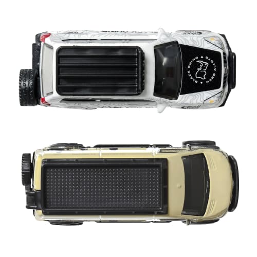 Hot Wheels Premium 2 Pack Mercedes-Benz Sprinter Tourer / '05 Toyota Land Cruiser Prado [Mini Car] [3 years old and up] HRR76