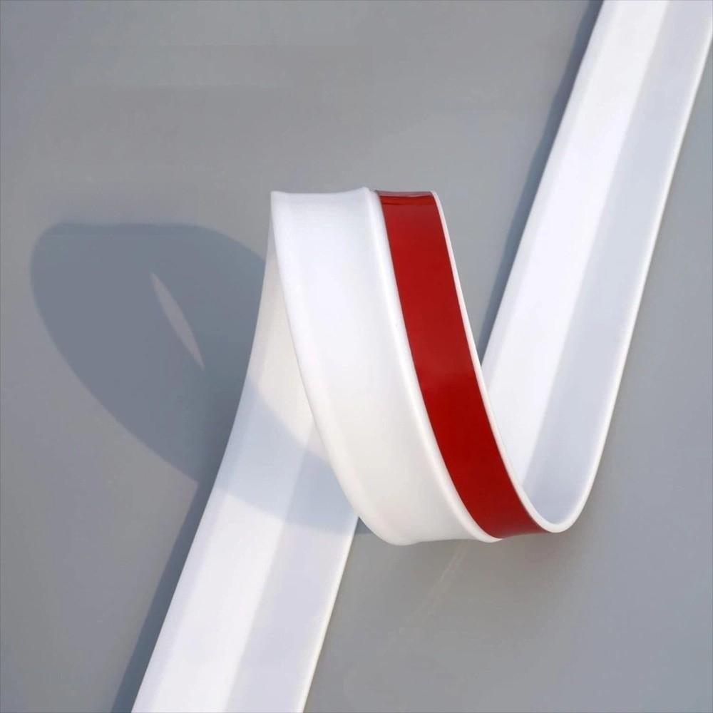 300cm Garage Door Sealing Strip TPE Easy Installation Weatherproof Blocker Sealer Flexible Door Frame Rubber Strip Window