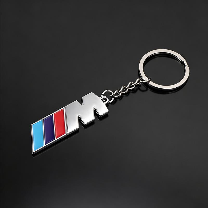 Metal M Logo Car Keychain Keyring For BMW X1 X2 X3 X4 X5 X6 F48 G80 E84 E83 G01 G11 G07 G86 Key Chain Buckle Pendant Accessories bzdn55