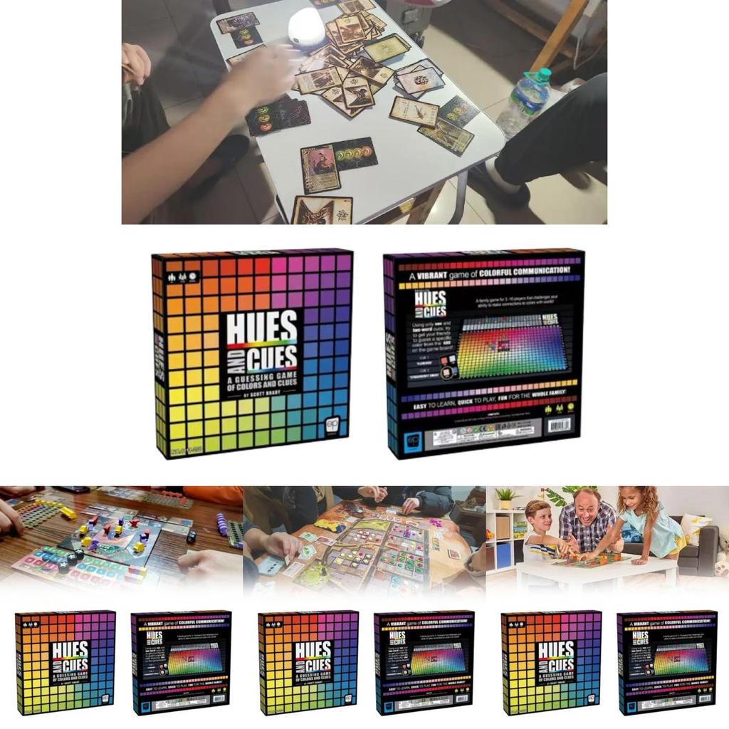Hues And Cues Een Kleurenraadspel Speelgoed met Plastic Elementen voor Ouder-Kind Binding