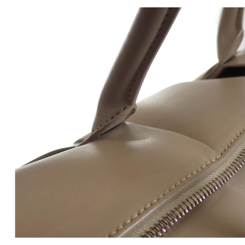 Bottega Veneta 620633 2WAY Bag Taupe Calfskin Women