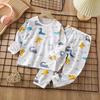 Baby Pyjama Sets Baumwolle Kinder Pyjama Kleinkind Langarm Baby Nachtwäsche Pyjamas Kinder Cartoon Homewear Kleidung