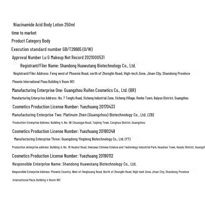 Little Dream Garden Niacinamide Cherry Blossom Body Care Gift Set