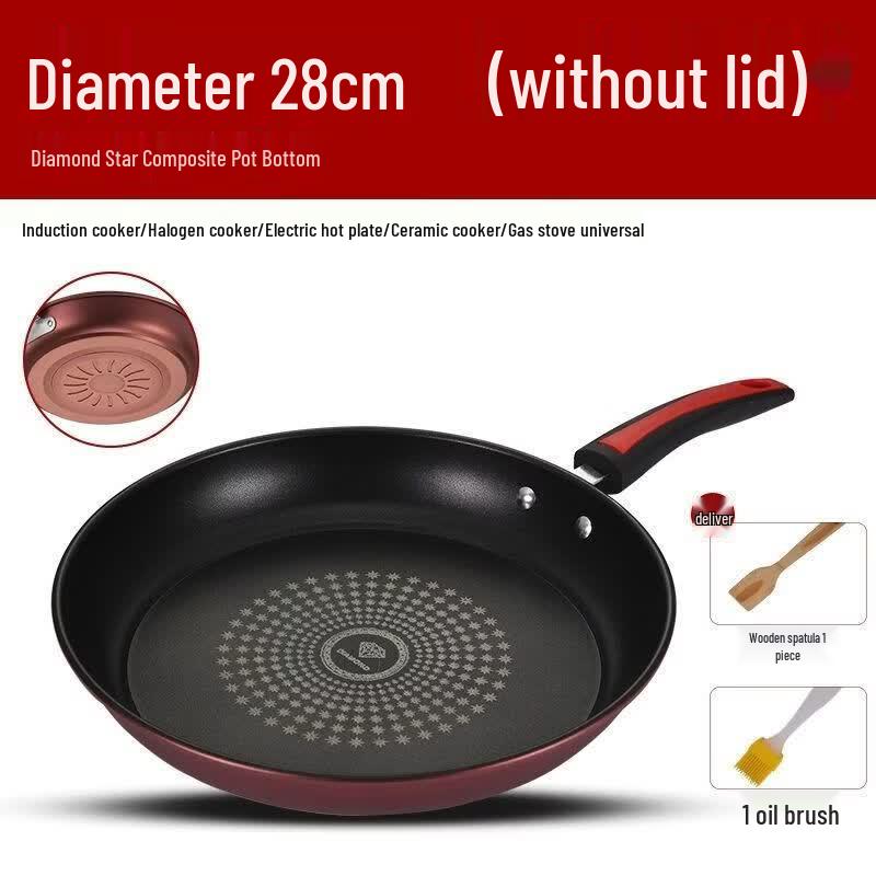 Wutuo Diamond Non-stick Frying Pan