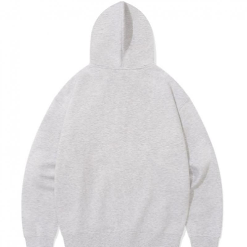 Covernot Arch Logo Brushed Hoodie Zip Up B1 Co2403hz03 Hg Cl