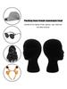 Female Mannequin Head Model Headwear Display Stand Women Mold DIY Shooting Props