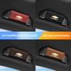 2 Pièces Couvercle de Poignée de Toit de Voiture Revêtement d'Accoudoir Accessoires Intérieurs Pour Chevrolet Corvette Montana TrailBlazer Silverado Traverse