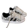 Hong Kong style leopard print skateboard bread shoes ins tide couple models versatile sports and leisure board shoes 2025 new models