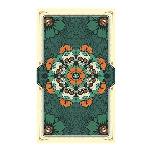 Kancharo 78-Card Tarot Card Set [Santa Muerte Tarot] Includes Japanese Tarot Card Instructions & Pouch (Authentic)