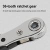 Hexagon Ratchet Wrench Quick Release Drive Screwdriver Bit 1/4inch Mini Socket Tools for Handle Repair Wrench