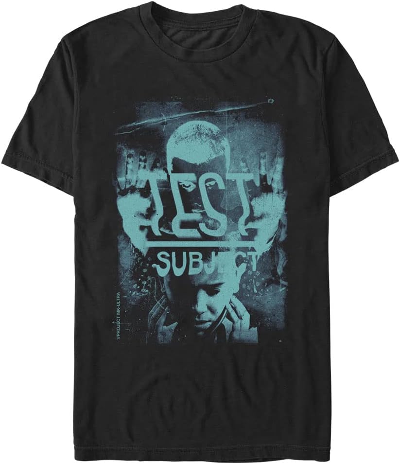 Stranger Things Men s Big & Tall Test Subject Short Sleeve Tee S