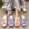 2024 Summer Women Large Boken Slippers Outdoor Wearing Couples Indoor Soft Sole Bathroom Anti Slip Super Sandals Slippers Trend