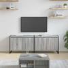 TV Stand in Grey Sonoma 140 x 36 x 49.5 cm Particleboard