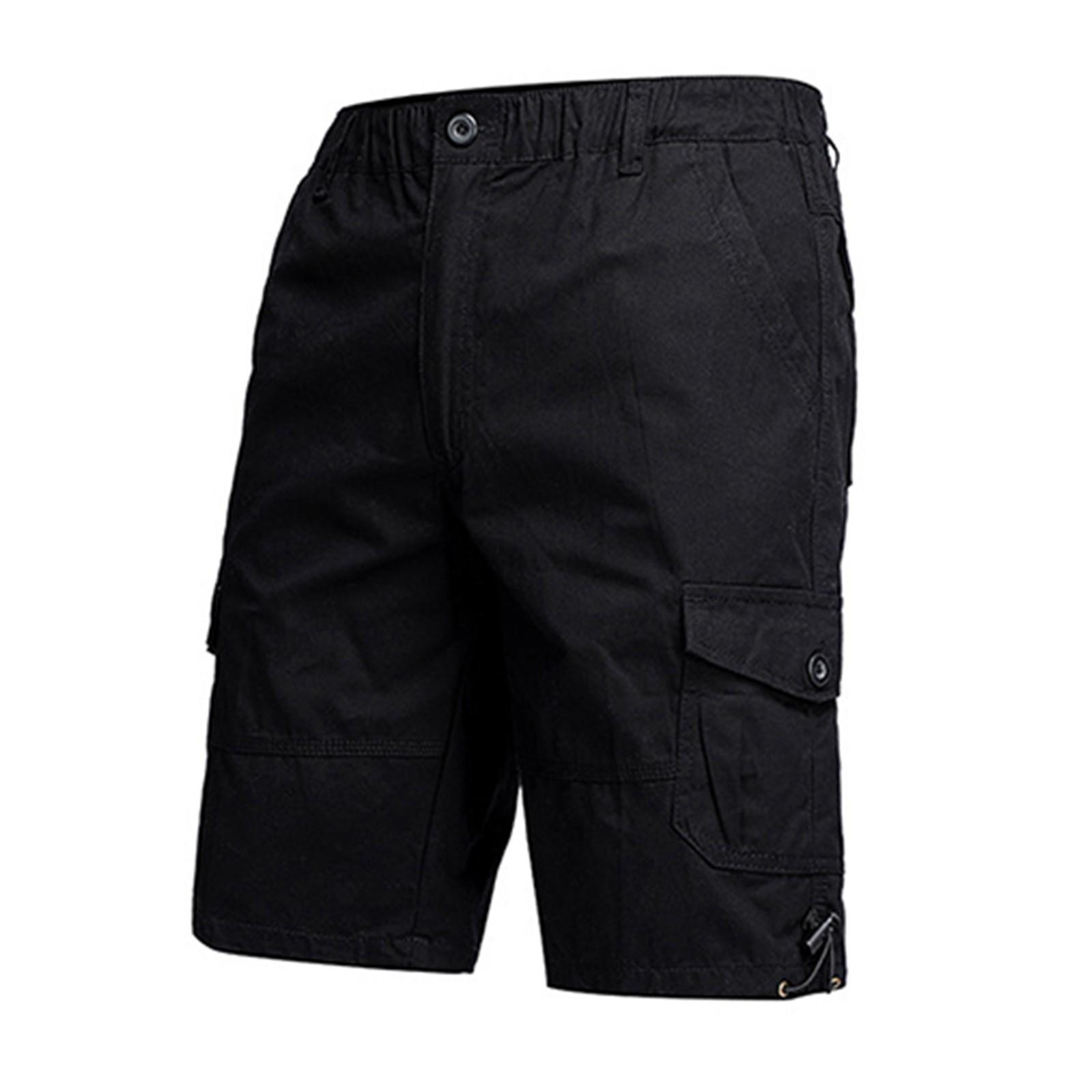 Мужские летние рабочие шорты Свободные повседневные пятиточечные брюки Мужские летние цветные повседневные шорты-карго XXL