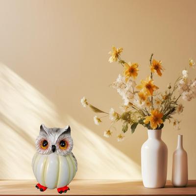 Simpatici ornamenti gufo, decorazioni per la casa creative, aggiungono un'atmosfera divertente alla casa, regali per gli amanti dei gufi