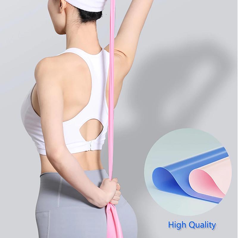 Yoga Physiotherapie Elastisches Band, Fitnessstudio Widerstandsband, Sport Dehntraining Seil, Pilates Dehnfolie