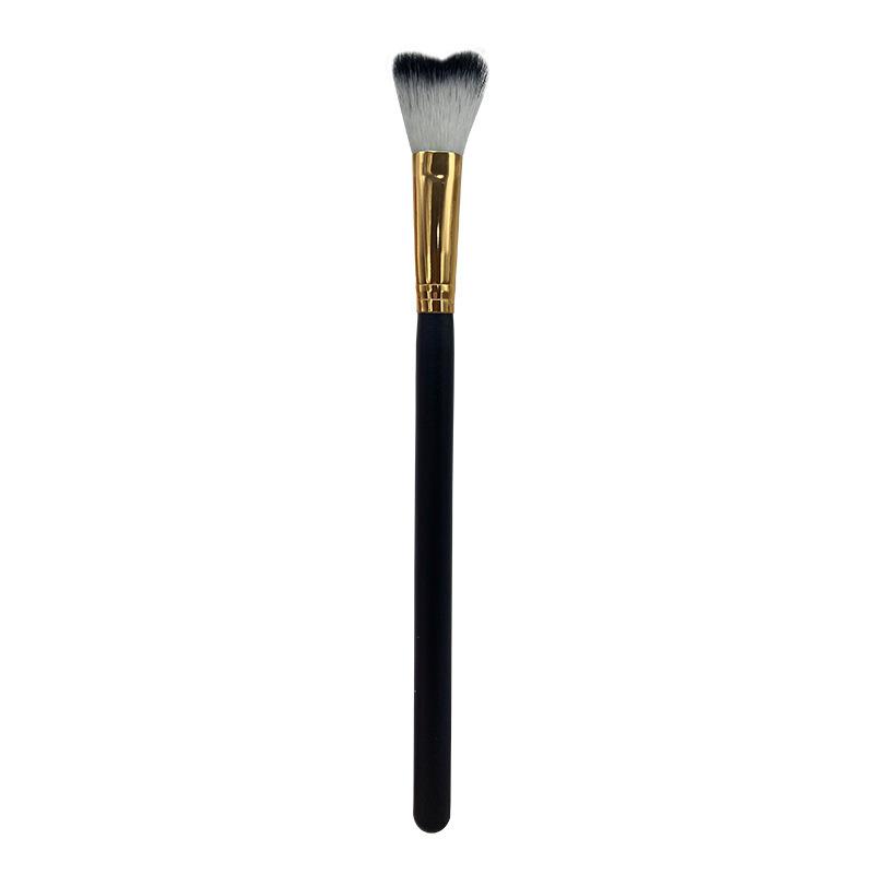 1 Pcs Lash Shampoo Curved Brush For Eyelash Extension Cleansing Soft Makeup Removal Bath Swoop Brush Tools