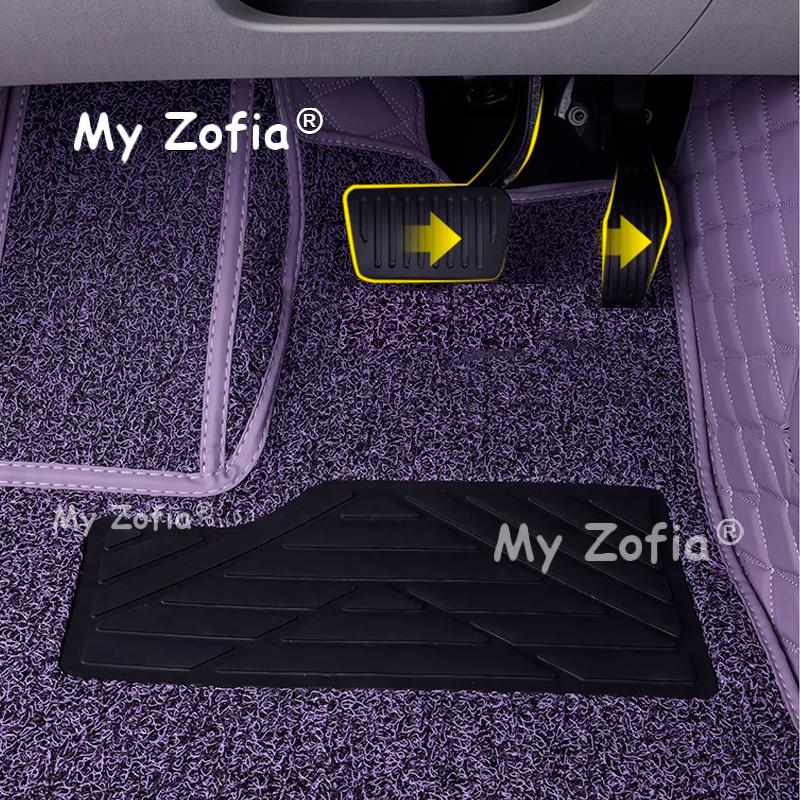 For BYD Dolphin 2025 Car Floor Mats Non-Slip PU Leather Floor Liners All-Weather Durable foot pad Accessories