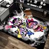 1pc Powerpuff Girls Devil Theme Chair Mat - Anime Cartoon Design, Non-Slip Carpet for Office Use, Suitable for Home Decor, Living Room, Bedroom, Game