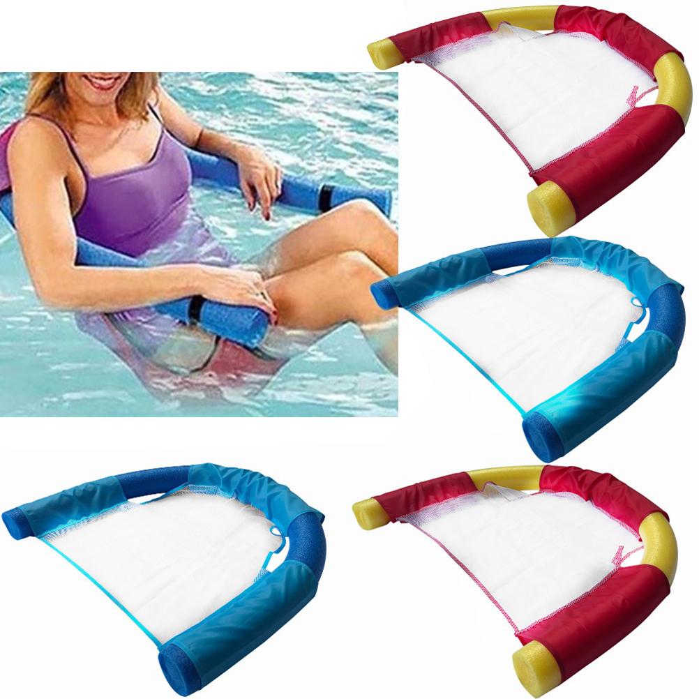 Swimming Floating Chair for Water Mesh Pool Noodle Chair U Seat Swimming Pool Float Swimming Pool Noodle Floats for Pool