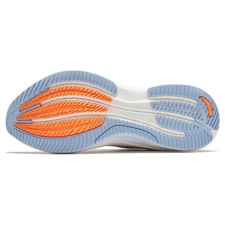 Anta Cushioning, Wear Resistant Low top Running Shoes Women's White Orange Purple 122415582-1