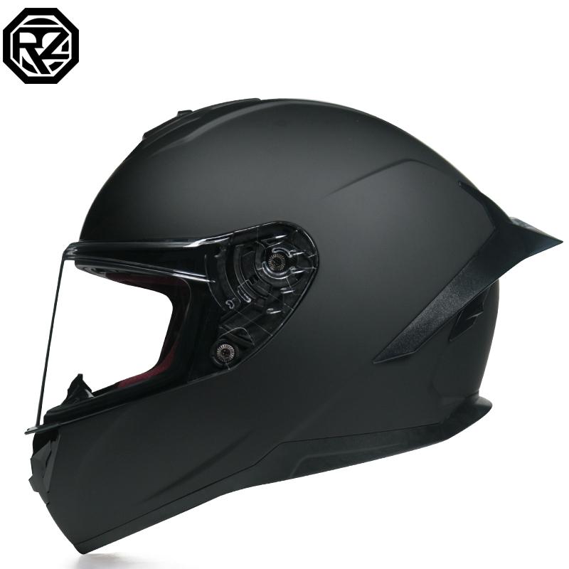 ORZ-966-Full Coverage Motorbike Helmet Single Lens DOT Standard High Toughness Shell Daily Street Riding Protection Helmet