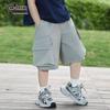 Boys' Summer Casual Cargo Knee-Length Shorts