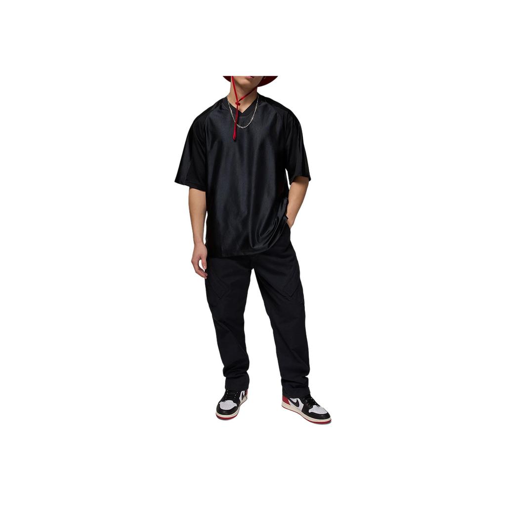Air Jordan MVP Jersey Black Men Tops HF9315-010
