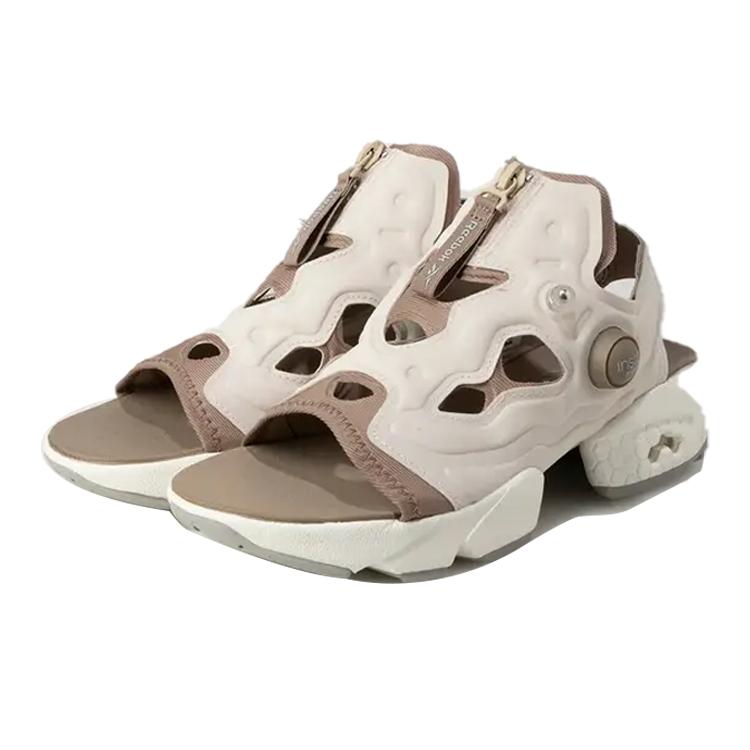 Reebok Instapump Fury Sandals Women Sandals Gray Brown H06199