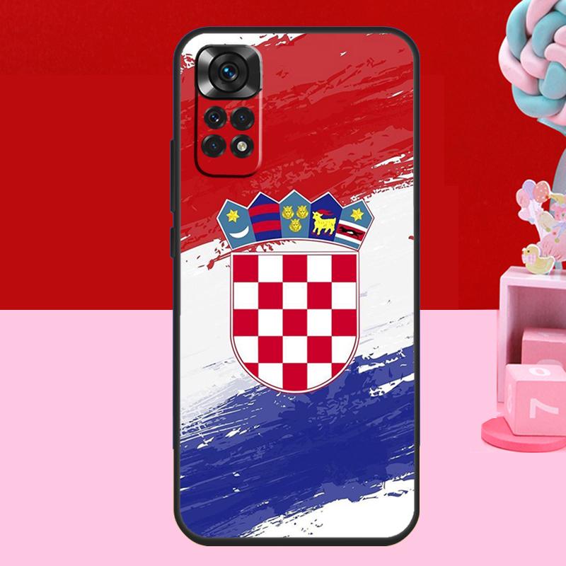 Croatia Flag Case For Xiaomi Redmi Note 14 13 12 10 11 15 Pro Plus Redmi 15 C 10C 12C 13C 14C Soft Cover