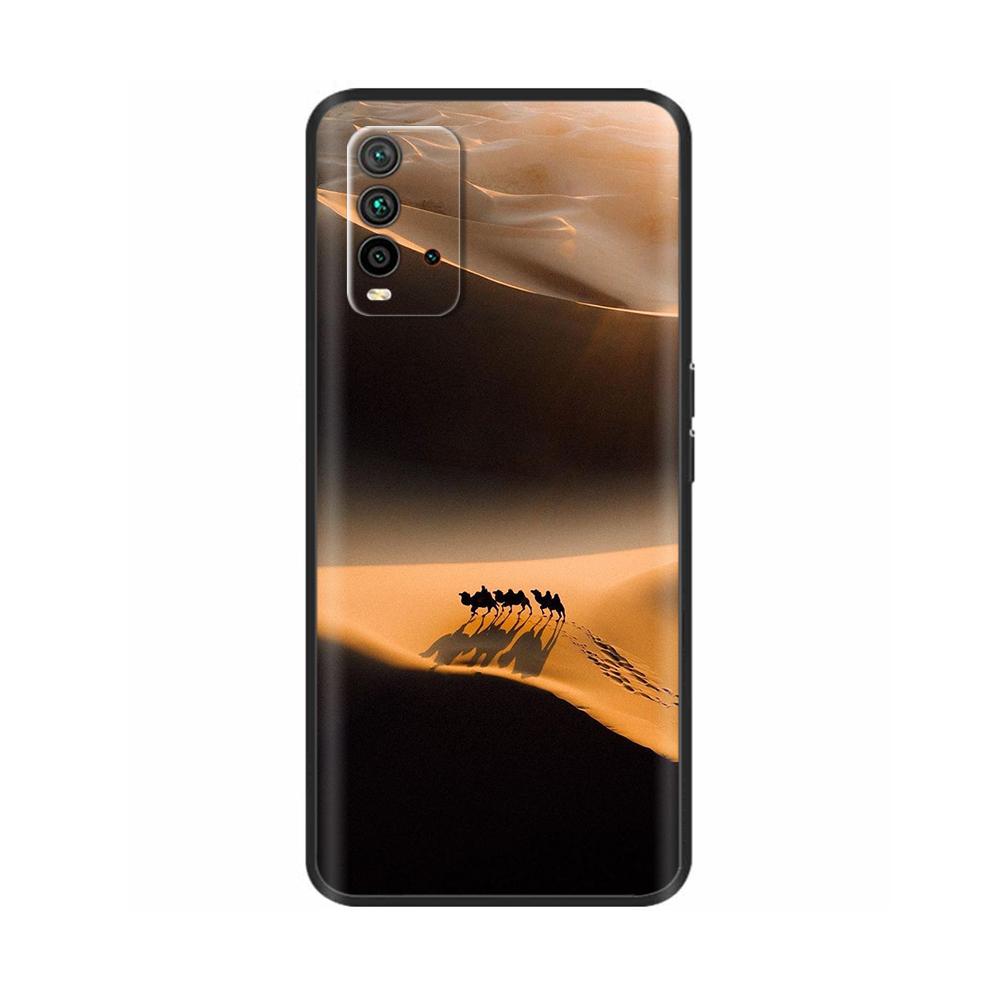 Für Redmi 9T Hülle Blumen Weiche Handyhülle Rückseite Für Xiaomi Redmi 9T 9 T Redmi9T Hüllen Schlankes Silikon Coque Anti-Fall Fundas