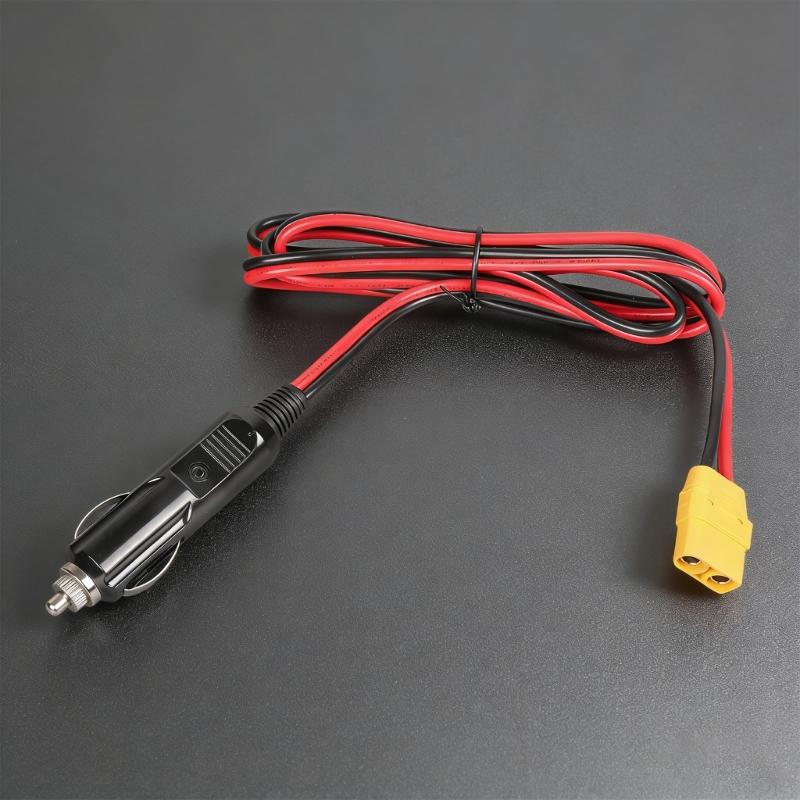 Haltbarkeit 14AWG XT90 Buchse zu Autoladegerät Stecker Konverter Kabel 12V-24V 15A für Powerstations Netzkabel