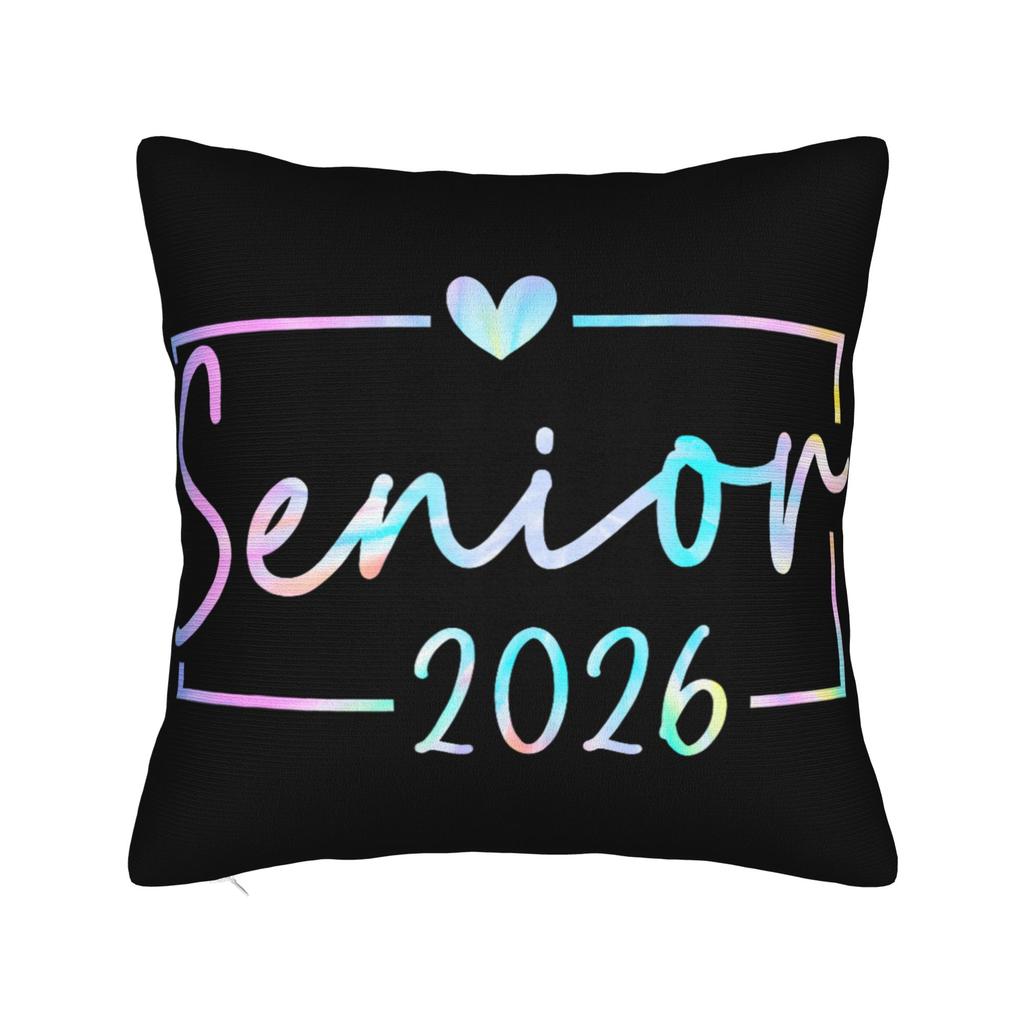Class of Senior Graduation Pillow Covers Merchandise Soft Cushion Cover Decoration Pillow Case Cover Home Multiple Sizes