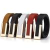 Women'S Thin Belt Casual Smooth Buckle Belt Women'S Decoration With Suit Pants Dress Jeans