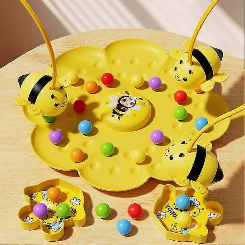 Colorful Multifunctional Magnetic Bees Toy Cute Bees Shape Board Game Preschool early education class
