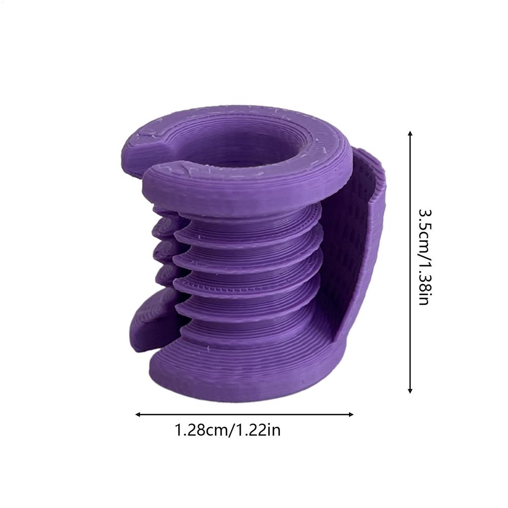 Häkel-Fingerschutz Strickhandwerk Fingergarnführer Werkzeug Häkel-Spannring 3D-Druck Garnführerring zum Stricken