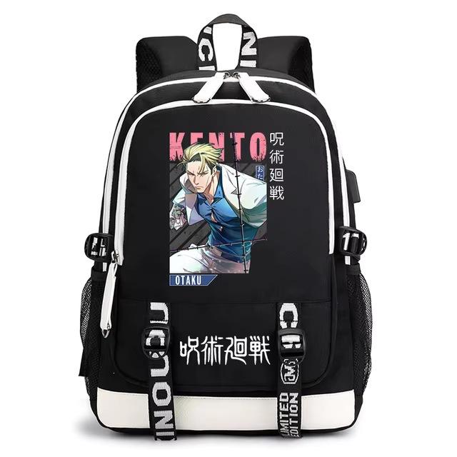 Japanese Manga Cartoon Jujutsukaisen Printing Student Backpack Casual Animation Day Bag Boys And Girls School Bag Backpack