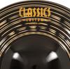 MEINL Cymbals Classics Custom Dark Series Ride Cymbals Heavy Big Bell Ride CC18HBBDAR 18"