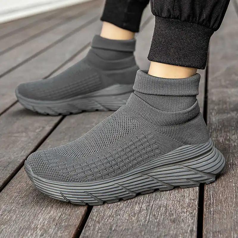 Mode Sommer Übergröße Damen Schuhe Sommer Plateau Sneaker Hellblau Stilettos Absätze Sport Snackers Dropship Fitnessgerät Deporte