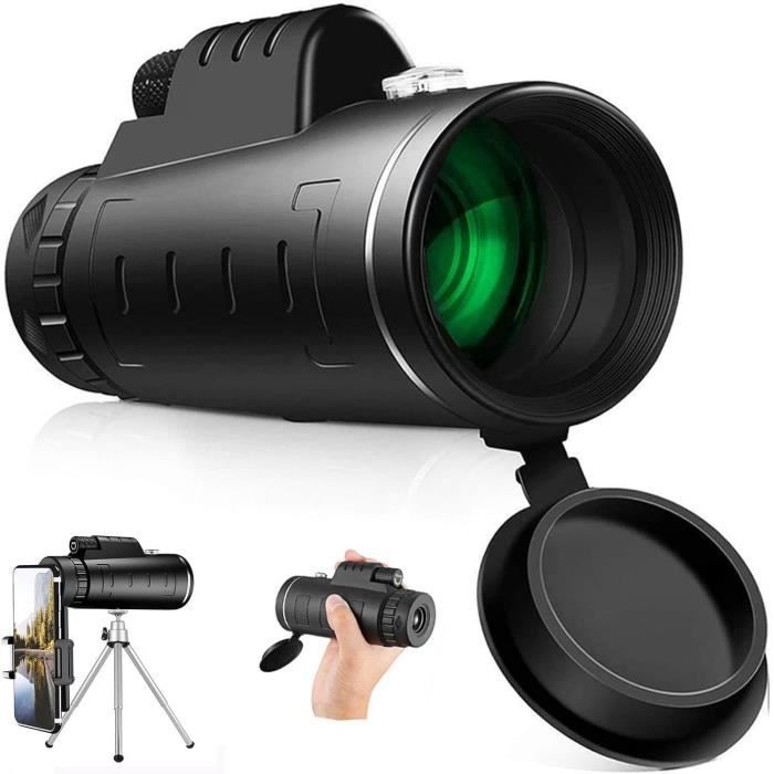 Télescope Monoculaire - HEYU - 40x60 - Vision Diurne Et Nocturne - Zoom 40x - Champ De Vision 1800M/9800