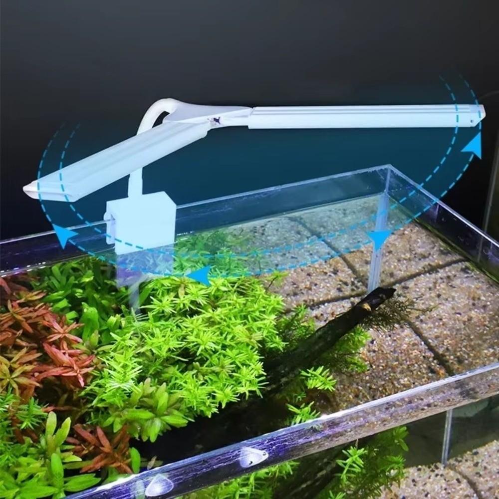 Adjustable Aquatic Plant Light Waterproof Extensible Lamp Fish Tank Light  Aquarium Use